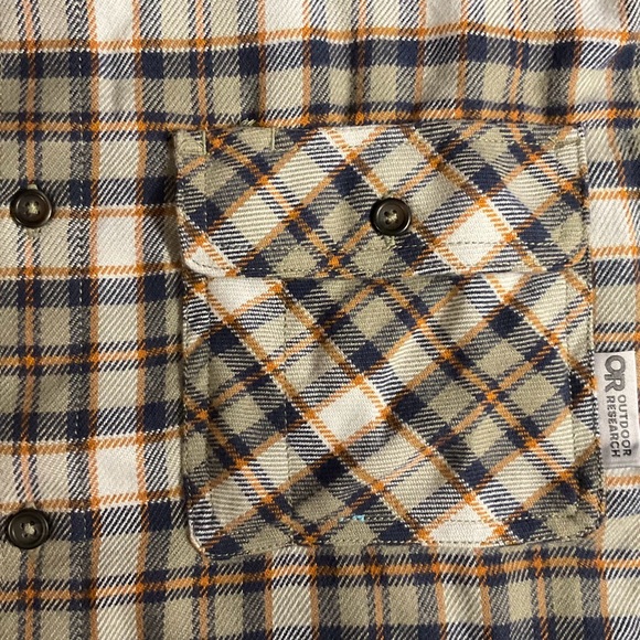 NWT Outdoor Research Flannel Twill Button down Shirt - Picture 2 of 10